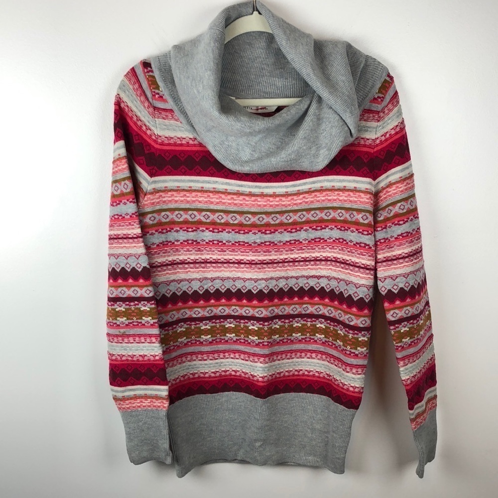 Athleta Shasta Cowl Neck Pullover Sweater M